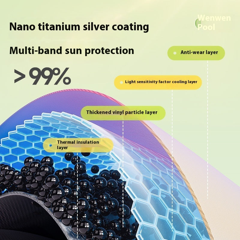 Piscine gonflable enfant dinosaure avec parasol