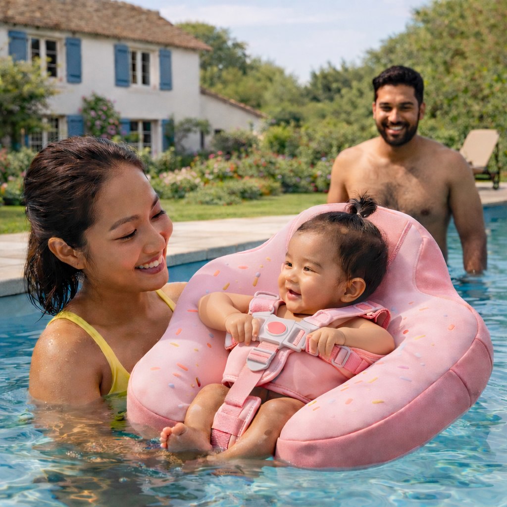 Premium 3D fabric baby float