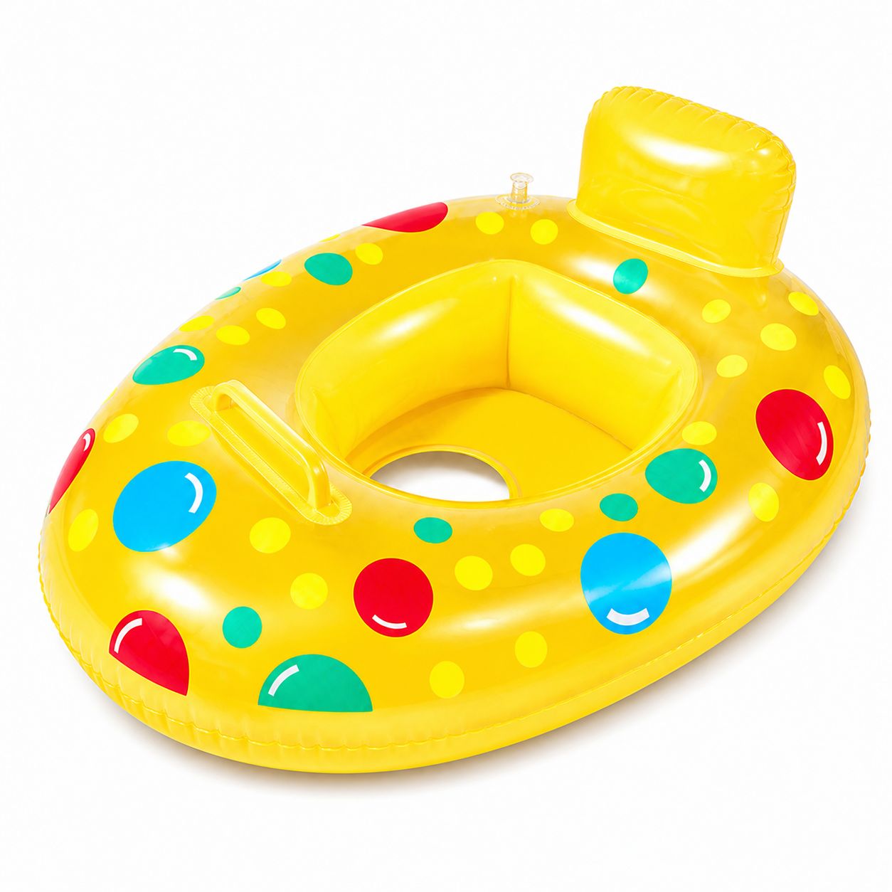Multicolor inflatable baby float