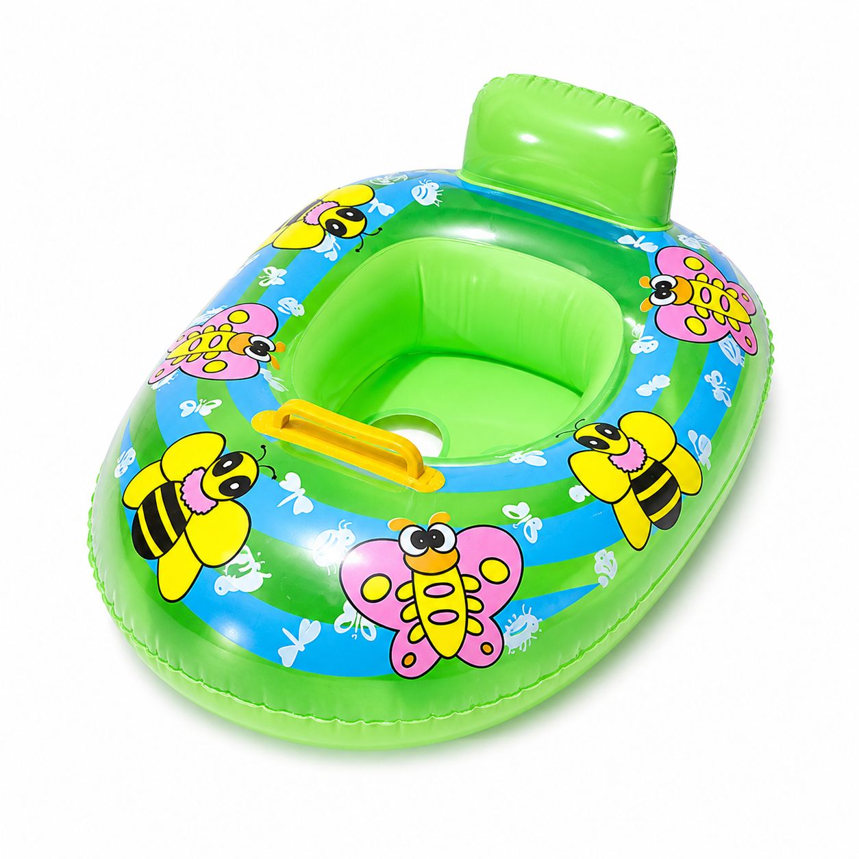 Multicolor inflatable baby float