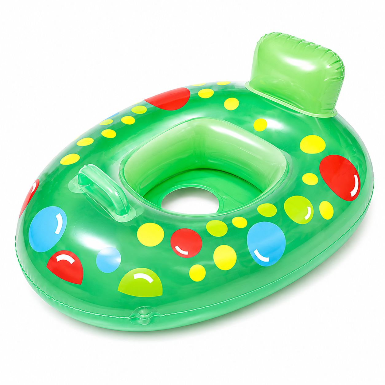 Multicolor inflatable baby float