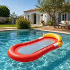 Hamac de piscine flottant avec têtière