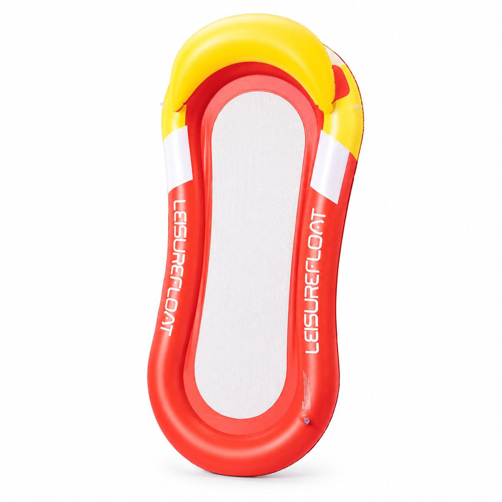 Hamac de piscine flottant avec têtière