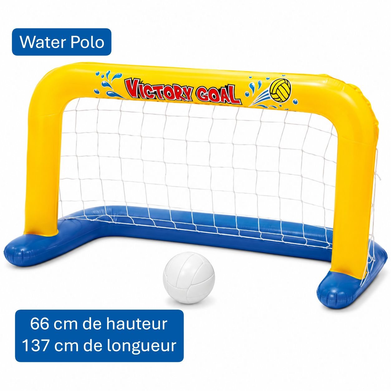 Jeu gonflable piscine au choix Basketball, Volleyball, Water Polo