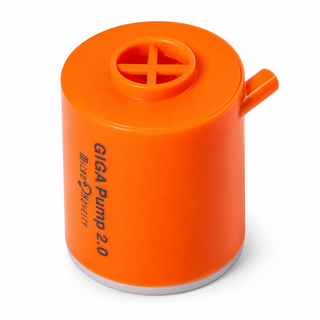 Mini pompe électrique orange USB 3 en 1