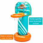 Panier de basket gonflable pour piscine