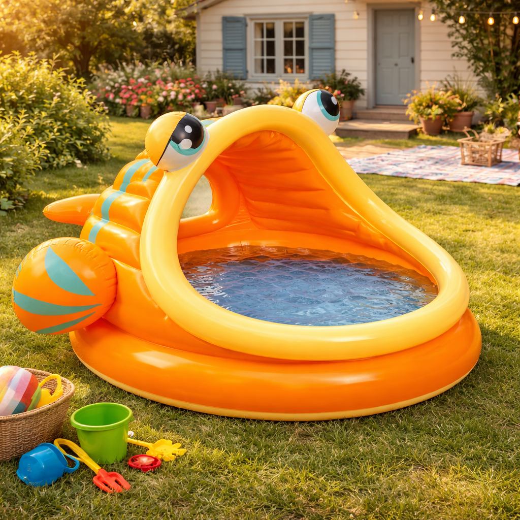Pataugeoire bébé poisson