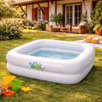 Piscine bébé carrée blanche