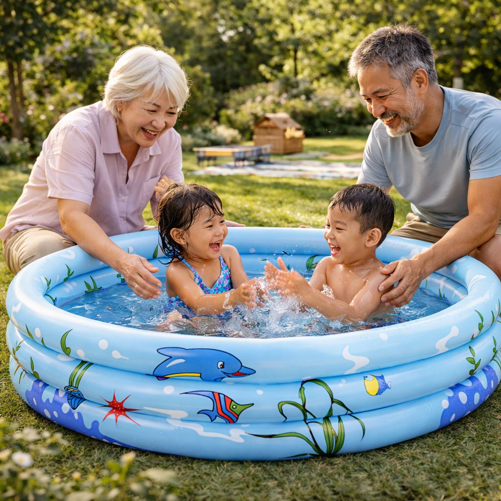 Piscine gonflable enfant - Aqua