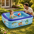 Kids' inflatable pool - Rainbow