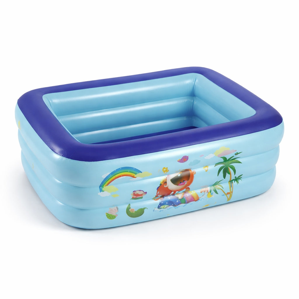 Piscine gonflable enfant - Arc-en-ciel