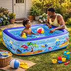 Piscina infantil inflable - Playa Pirata