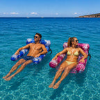 Fauteuil flottant avec dossier - Tropical