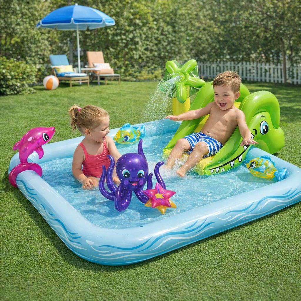 Parc aquatique gonflable enfant - Océan