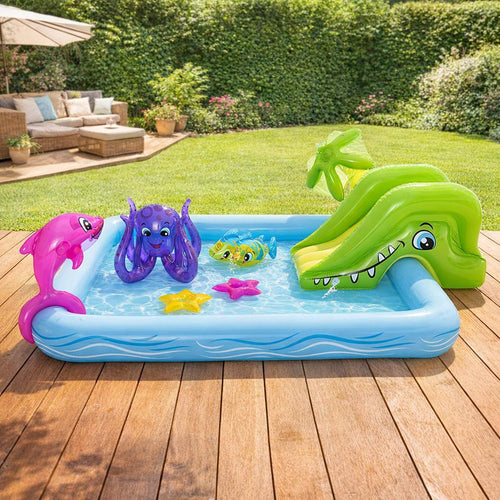 Children's Inflatable Water Park - Ocean