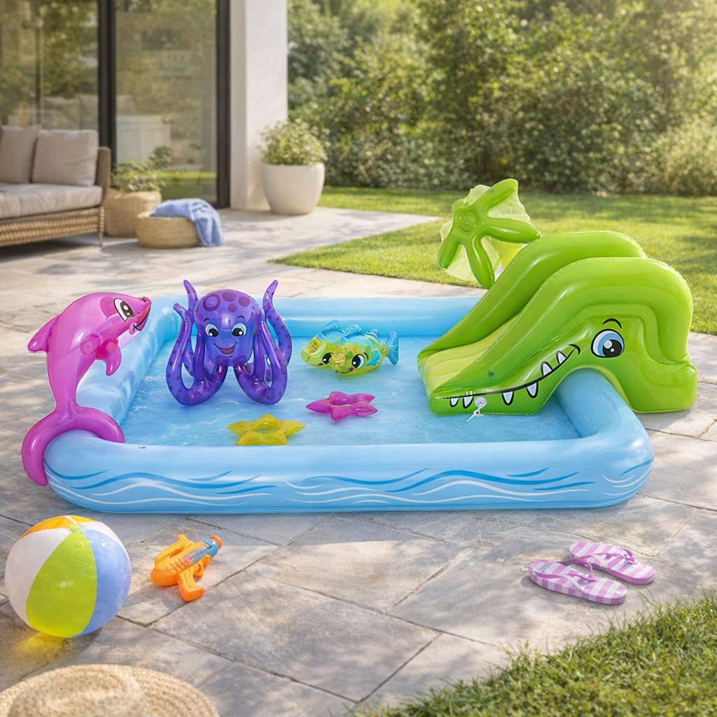 Parc aquatique gonflable enfant - Océan